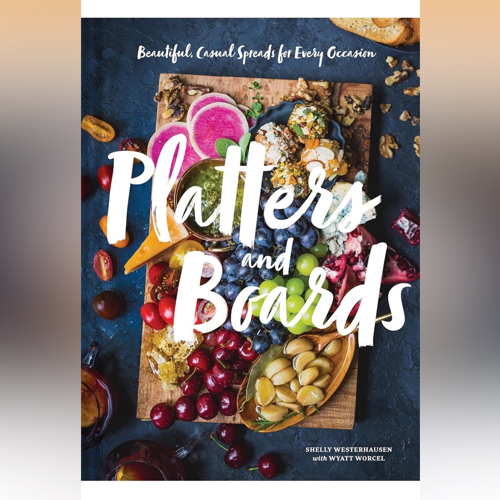 Platters and Boards Cookbook + cheese board deck